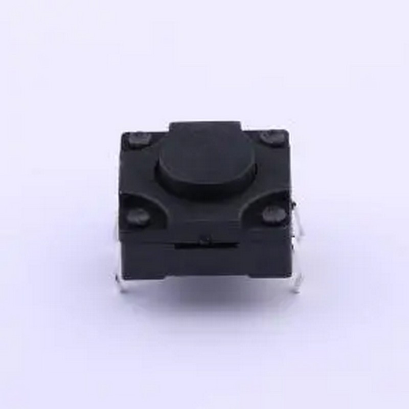 TC-FS1212D-C-F 12*12*6.5mm 直插 轻触开关 插件-4P,12x12mm 轻