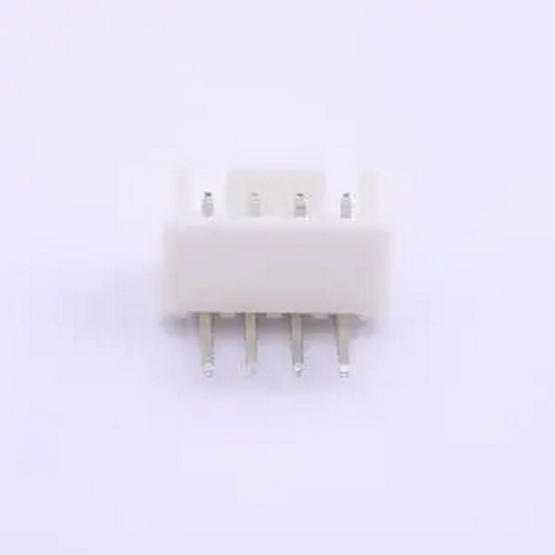 HX25035-4WAP 1x4P 间距:2.5mm 弯插 弯插,P=2.5mm 线对板针座