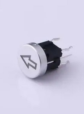 K6-6162D04 绿色带灯开关箭头帽 插件 轻触开关