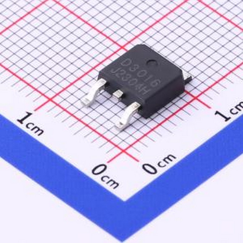 HSU3016 场效应管(MOSFET) 1个N沟道 耐压:30V 电流:96A TO-252-2