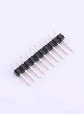 DS1021-1x10SF11-B 1x10P 间距:2.54mm 方针 直插 插件,P=2.54mm