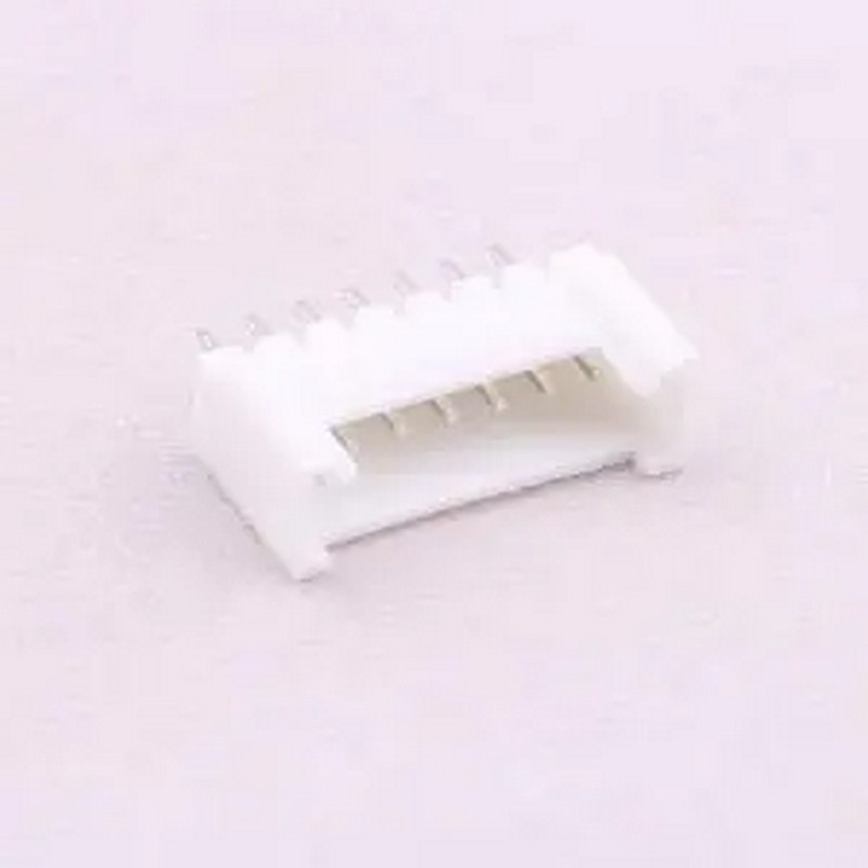 X2011WV-07A-N0SN 1x7P 间距:2mm 直插 插件,P=2mm 线对板针座