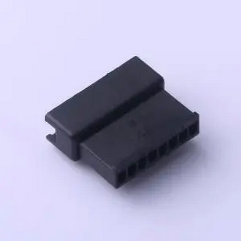 FHG25011-S08F2K6B 黑色 1x8P 2.5mm P=2.5mm 胶壳(线对板/线对线