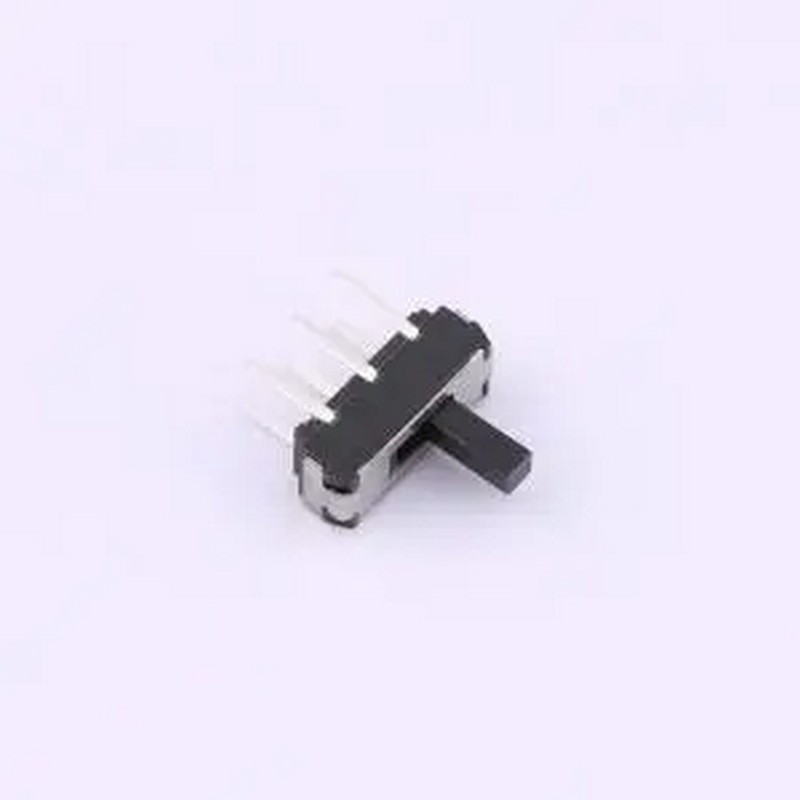 MS-22D10-G040 六脚两档微型拨动开关G4.0mm DIP-6P,9x3.5mm 滑动