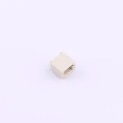 XDWF-0910-02P WAFER PH1.0MM 2PIN卧式贴板座子SMT SMD,P=1mm,卧