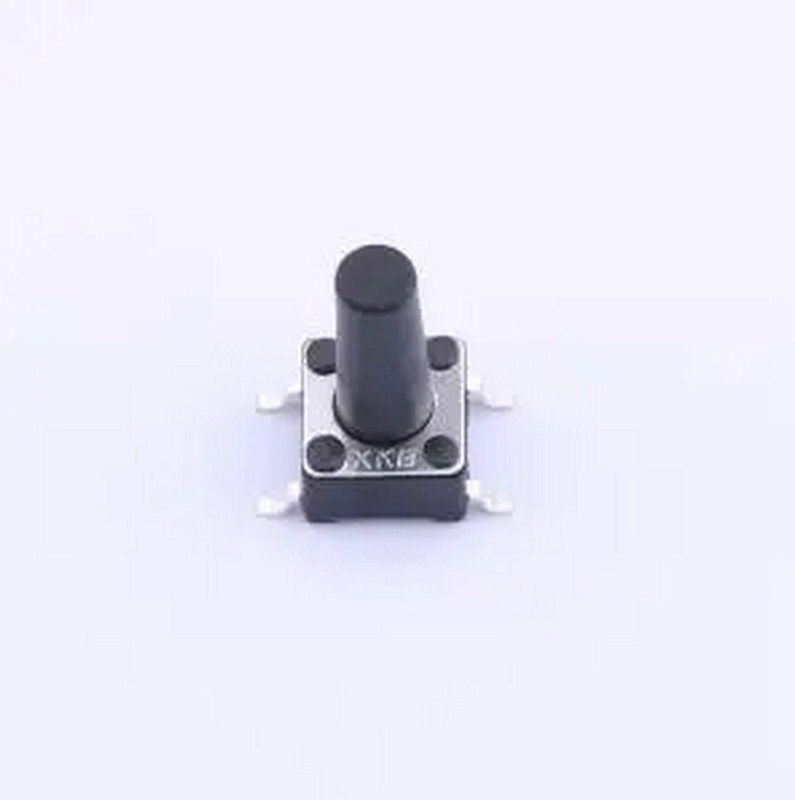 TS-1102SD-C-Q-B 6*6*12mm 立贴 轻触开关 SMD-4P,6x6mm 轻触开关