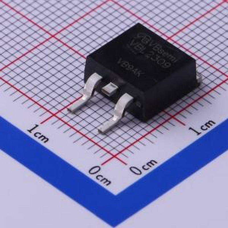 VBL2309 场效应管(MOSFET) 1个P沟道 耐压:30V 电流:75A TO-263
