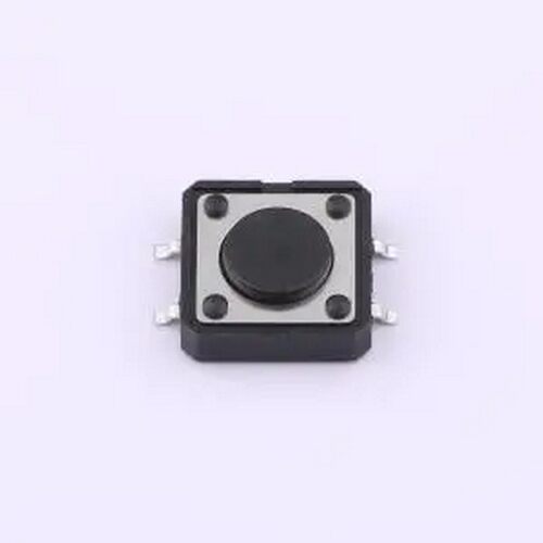 TS1243TP 250gf 009 12*12*4.3mm 立贴 轻触开关 SMD-4P,12x12mm