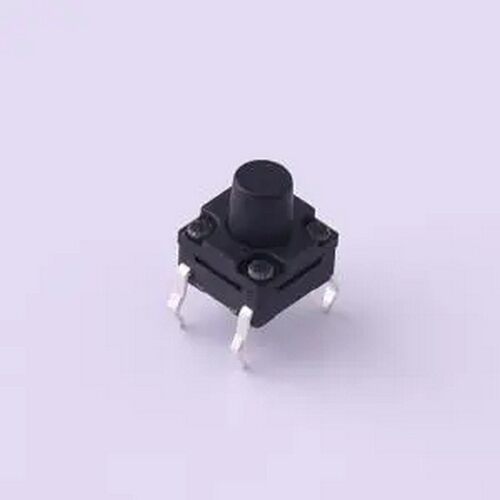 TS-1010GD-BR07026 6.2*6.2*7mm 直插 轻触开关 插件-4P,6.2x6.2m