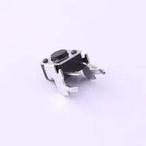 TS-1093A-A2B3-D2 轻触开关6*6*4.5插件H带支架按键四脚侧按250gf