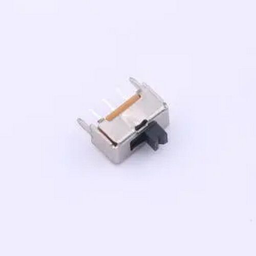 HX SS12D07VG2 3脚2两档位SS12D07VG2 1P2T立式拨动开关,柄长2mm