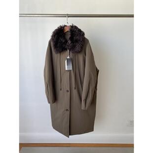 2026年新款派克毛领羽绒服女中长款风衣式休闲外套棉服棉衣