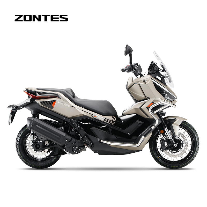 Zontes 368G ADV skuter, 368cc su soyutmalı mühərrik