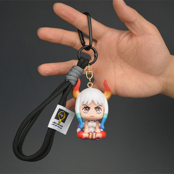 海贼王大和手办尼龙钥匙扣挂件手办饰品动漫卡通车载包包生日