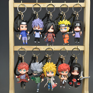 宇智波斑带土鼬手办模型钥匙扣挂件潮玩卡通公仔娃娃机礼品动漫