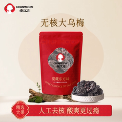 春江月无核大乌梅蜜饯酸梅干话梅李梅子零食新疆天山风味特产凉果