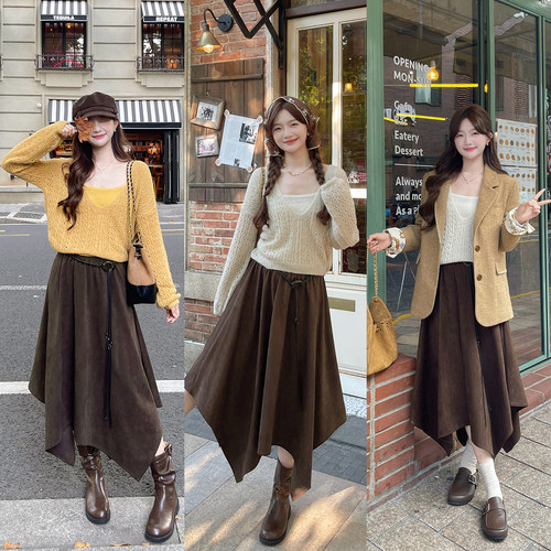 TAKIYAS SHOP 吊带+毛衣/半裙/西装外套