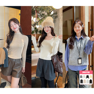 TAKIYAS SHOP 百搭打底衫/针织马甲