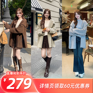 【所有姐姐的衣橱直播间】TAKIYAS SHOP 连帽毛衣外套