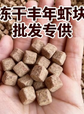丰年虾块冻干水族饲料