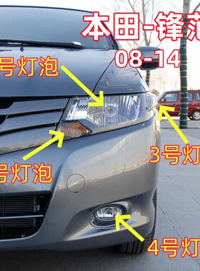 适用08-14款本田锋范近光