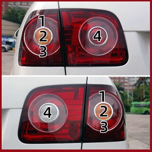 适配06-11款三厢波罗POLO劲取后尾灯刹车灯转向灯示宽灯倒车灯泡