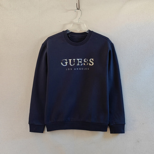 加厚圆领衫 问号倒三角冬季 贴身保暖内搭刺绣彩LOGO 卫衣 加绒男款