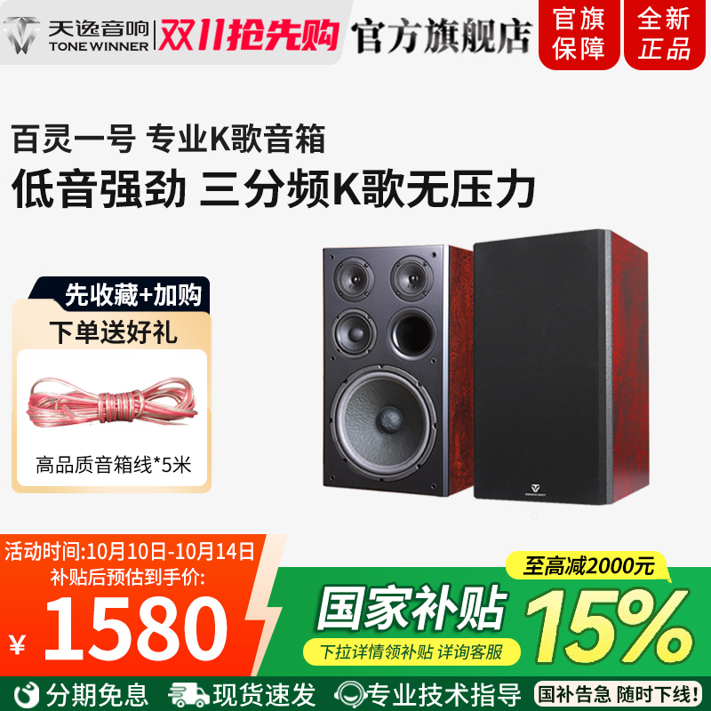 Winner/天逸 BL-1百灵一号卡拉OK音箱专业KTV家庭K歌卡包音箱