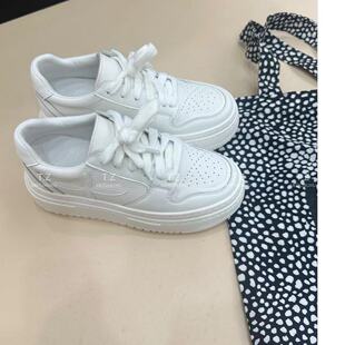 同款 休闲百搭厚底小白鞋 221 婷子同款