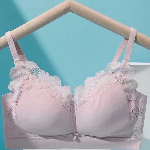 花蝶新女王纯色运动天然乳胶内衣