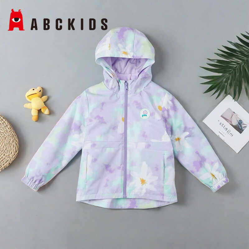 abckids童装女童2024秋装新款保暖加绒二件套外套风衣F431310205