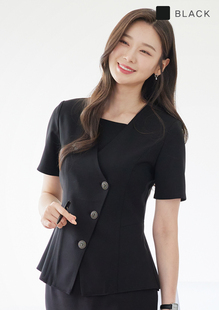 韩国进口MS导诊服前台服医院诊所医师护士职业正装女工作服装套装