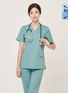 GOOD.U韩国优医服进口ST509手术服刷手服口腔整形美容医院医生服