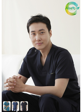 GOOD.U韩国进口ST257弹力手术服刷手服洗手衣口腔整形医院医生服