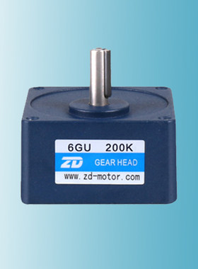 中大电机2GN 3GN 4GN 5GN 5GU 6GU 3-750比减速箱可配交直流电机