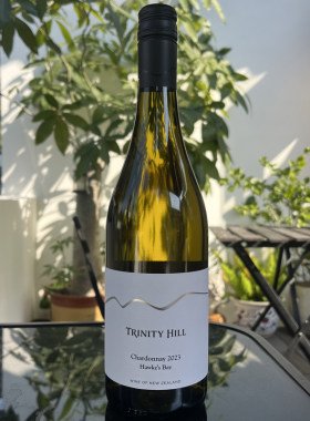 百喝不厌高分名庄新西兰三圣山霞多丽干白葡萄酒西拉Trinity Hill
