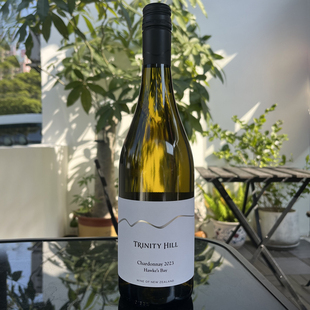 百喝不厌高分名庄新西兰三圣山霞多丽干白葡萄酒西拉Trinity Hill