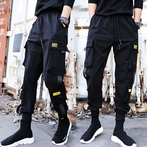 工装裤秋季薄款男无磁过安检