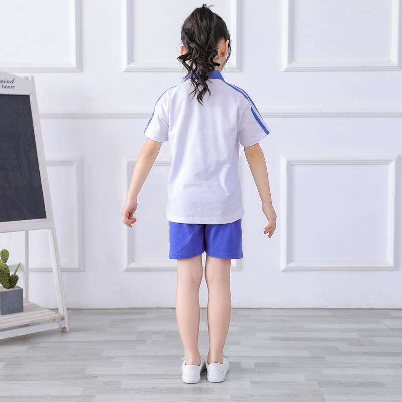 深圳小学生校服统一女短