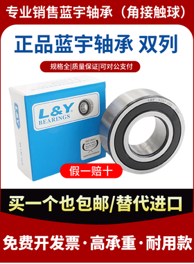 蓝宇L&Y接触角加厚双列轴承5306 5307 5308 5309 5310 5311ZZ/2RS