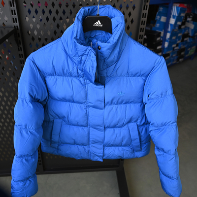 阿迪达斯三叶草女子保暖运动棉服