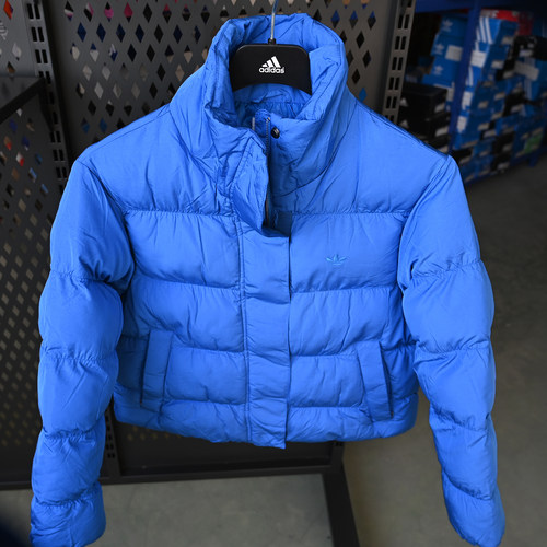 阿迪达斯三叶草女子保暖运动棉服