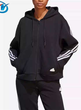 Adidas/阿迪达斯 女子运动宽松连帽夹克外套HT4715 IB8511 IP7095