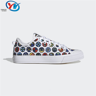NIZZA 三叶草 阿迪达斯 GY7915 男女低帮经典 运动板鞋 Adidas