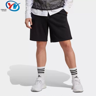 IC9756 男子宽松透气舒适百搭运动五分休闲短裤 Adidas 阿迪达斯