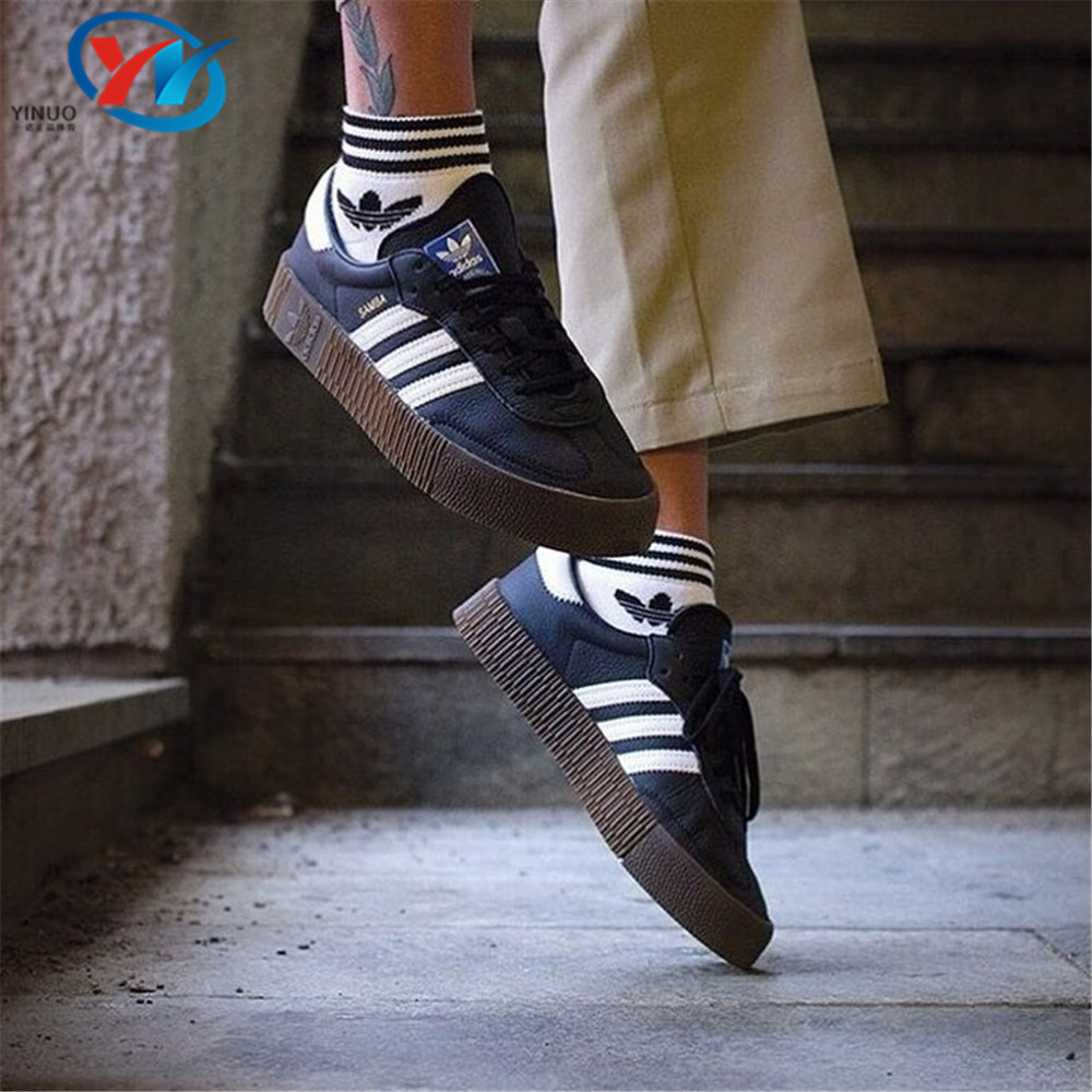 【瑕疵清仓特价】Adidas阿迪达斯三叶草男女运动休闲鞋板鞋小白鞋
