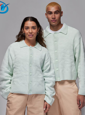 Jordan x J Balvin联名 FW23 男女羊毛开衫毛衣外套 FJ6146-394