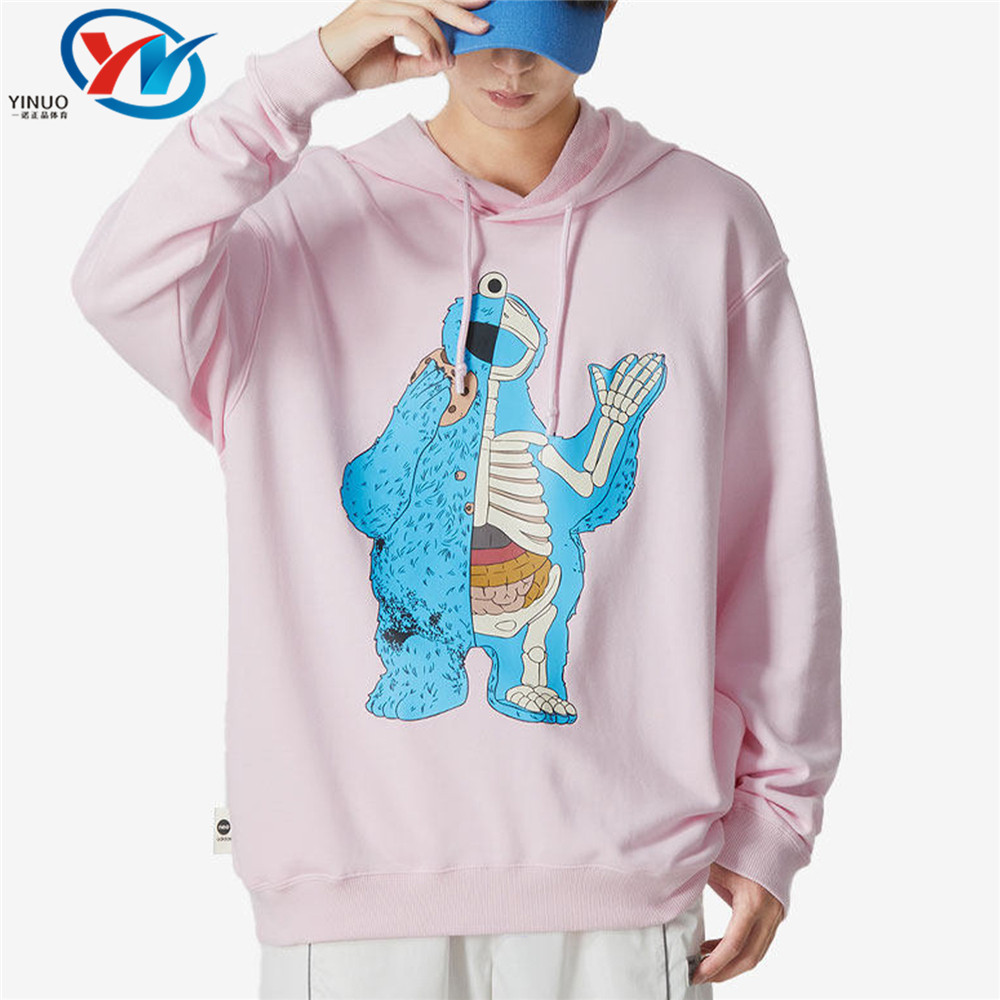 阿迪达斯男女运动连帽套头卫衣