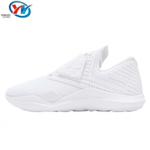 Jordan 男子透气耐磨低帮运动休闲鞋 小白鞋 Air AJ7990 100