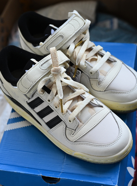 Adidas/阿迪达斯三叶草Forum男子做旧复古经典运动休闲板鞋HP9543